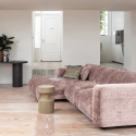 Sofa \'Cloud\' 3-Sitzer Chaiselongue links - Braungrau/Rosa