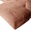 Sofa \'Cloud\' 3-Sitzer Chaiselongue rechts - Rosa/Braun