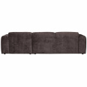Sofa \'Cloud\' 3-Sitzer Chaiselongue rechts - Dunkelbraun