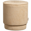 Sittpuff \'Pearl\' - Beige/Gelb