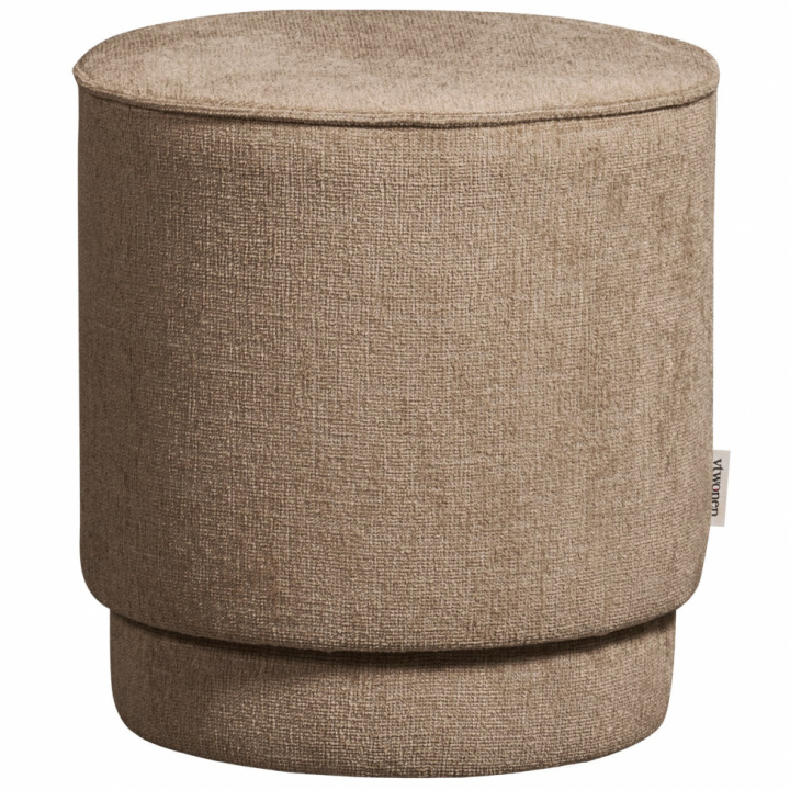 Pouf \'Pearl\' - Hellbraun in der Gruppe Möbel / Stühle und Polstermöbel / Hocker bei Reforma (375131-MM)