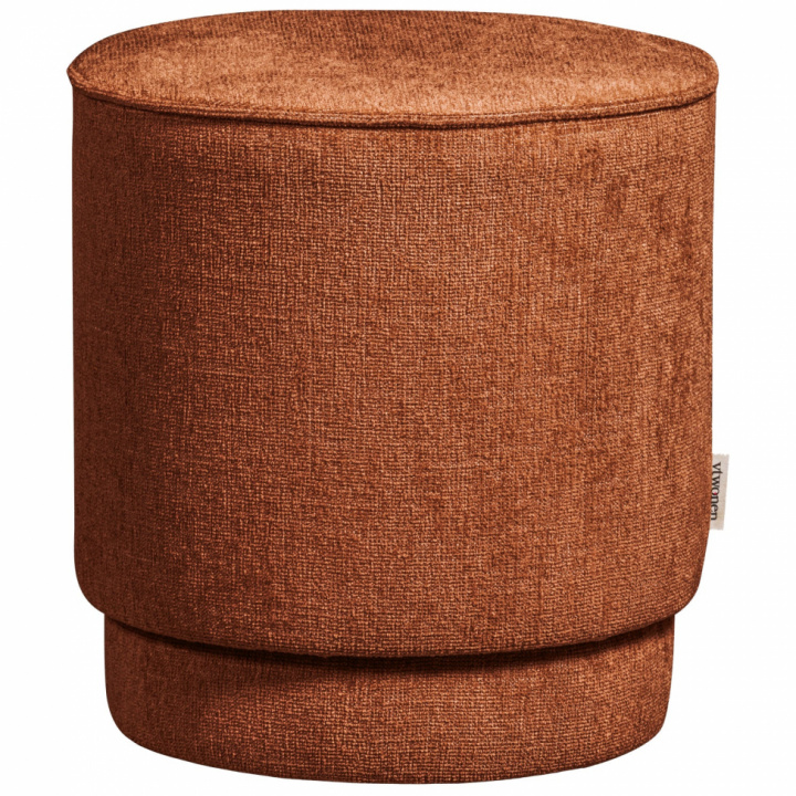 Sittpuff \'Pearl\' - Orange in der Gruppe Möbel / Stühle und Polstermöbel / Hocker bei Reforma (375131-RM)