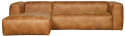 Ecksofa \'Bean\' - Cognac