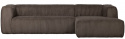 Sofa \'Bean\' 4-Sitzer - Braun/Manchester