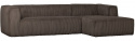 Sofa \'Bean\' 4-Sitzer - Braun/Manchester