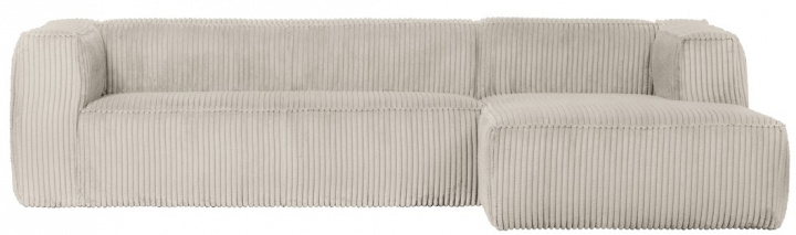 Sofa 'Bean' 4-Sitzer - Hellgrau/Manchester