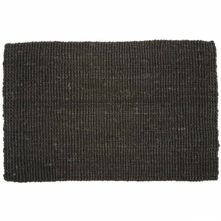 Fußmatte 'Jute' - Schwarz