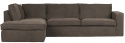 Sofa \'Freddie\' 4-Sitzer - Dunkelbraun
