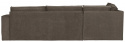 Sofa \'Freddie\' 4-Sitzer - Dunkelbraun
