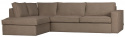 Sofa \'Freddie\' 4-Sitzer - Hellbraun