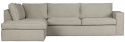 Sofa \'Freddie\' 4-Sitzer - Grau