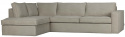 Sofa \'Freddie\' 4-Sitzer - Grau