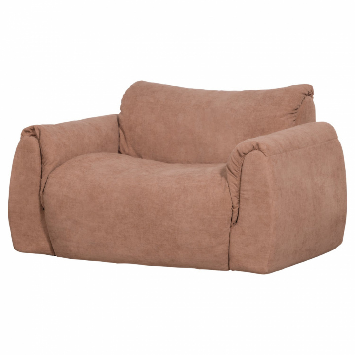 Zweisitzer \'Baggy\' – Braun/Rosa in der Gruppe Möbel / Stühle und Polstermöbel / Sessel bei Reforma (377525-OP)
