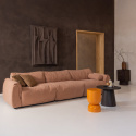 Sofa \'Baggy\' 3-Sitzer - Braun/Rosa