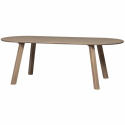Esstisch \'Tablo\' 220x90cm oval - Braungrau