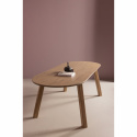 Esstisch \'Tablo\' 220x90cm oval - Braungrau