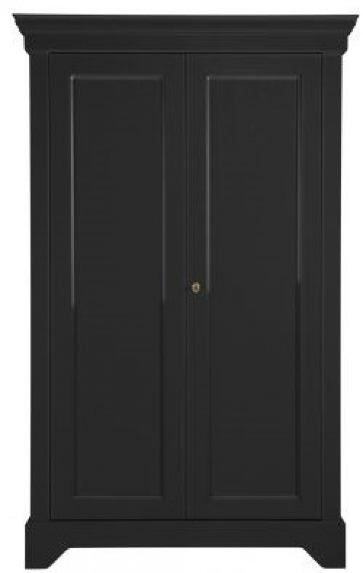 Kleiderschrank \'Isabel\' - Schwarz in der Gruppe MBEL / Regale & Aufbewahrung / Schrnke und Sideboards bei Reforma (378562-Z)