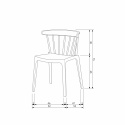 Stuhl \'Bliss\' - Grau