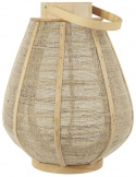 Kerzenständer \'Hurricane Hessian Conical\' - Holz