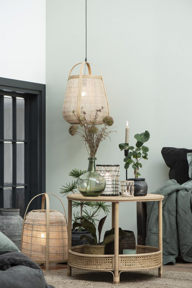 Beistelltisch 'Regal' - Rattan