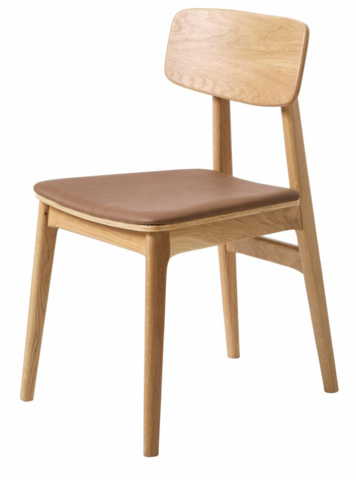 Stuhl \'Garde\' - Braun/Eiche in der Gruppe Möbel / Stühle und Polstermöbel / Stühle bei Reforma (38444203)
