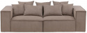 Sofa \'Gällivare\' 3-Sitzer - Braun