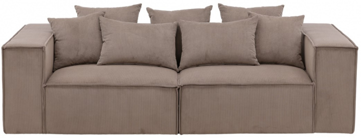 Sofa 'Gällivare' 3-Sitzer - Braun
