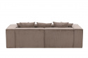 Sofa \'Gällivare\' 3-Sitzer - Braun
