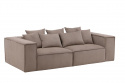 Sofa \'Gällivare\' 3-Sitzer - Braun
