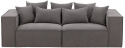 Sofa \'Gällivare\' 3-Sitzer - Grau
