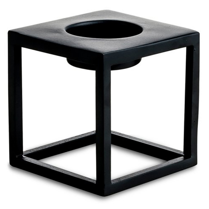 Kerzenhalter 'Echt' - Schwarz (S)