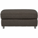 Fußhocker \'Lazy\' - Graues Bouclé