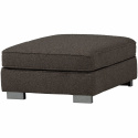 Fußhocker \'Lazy\' - Graues Bouclé