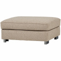 Fotpall \'Lazy\' – Beige Bouclé