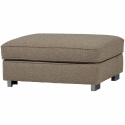 Fußhocker \'Lazy\' - Graues Bouclé