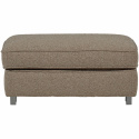 Fußhocker \'Lazy\' - Graues Bouclé