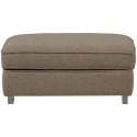 Fußhocker \'Lazy\' - Graues Bouclé