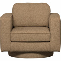Drehsessel \'Lazy\' - Braunes Bouclé