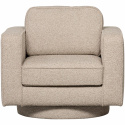 Drehsessel \'Lazy\' - Beige Bouclé