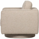 Drehsessel \'Lazy\' - Beige Bouclé
