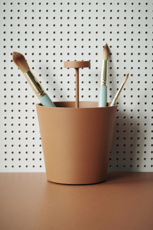 Vorratsbehälter 'Mono' - Orange | Kleiner Speicher - Regale & A