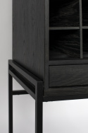 Schrank \'Travis\' - Schwarz/Eiche