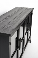 Schrank \'Ferre\' Low - Schwarz
