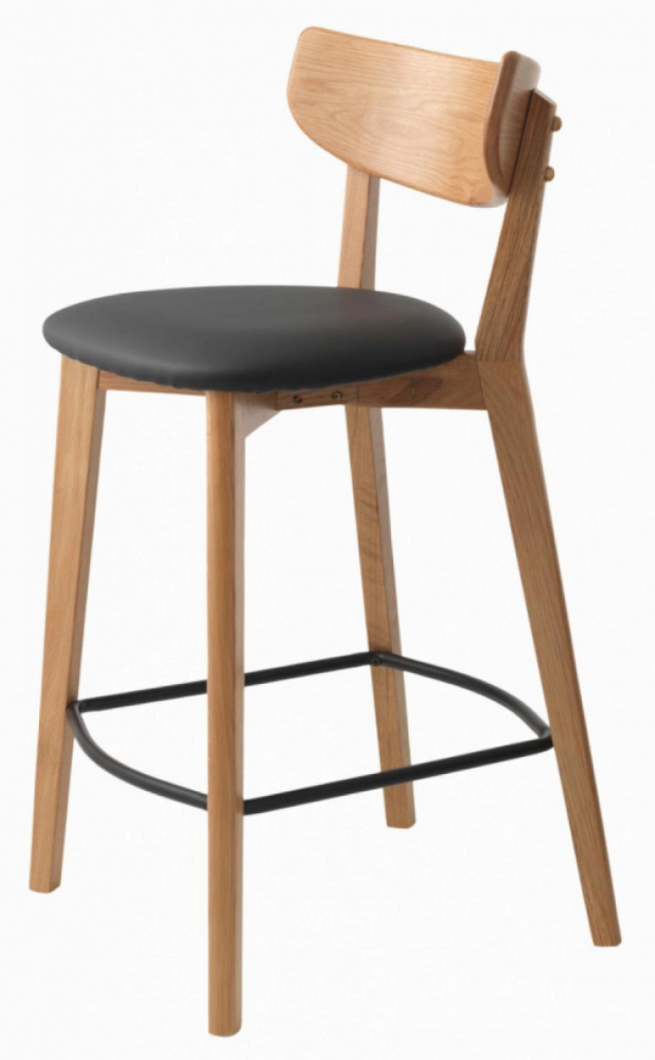 Barhocker \'Civita\' - Eiche in der Gruppe Möbel / Stühle und Polstermöbel / Barhocker & Barstühle bei Reforma (41114202)