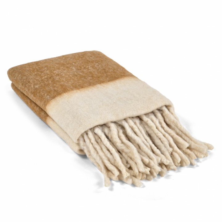 Karomuster \'Carrie\', 130 x 170 cm – Gelb in der Gruppe Einrichtung / Textilien / Teppiche & Decken bei Reforma (4224615676054)