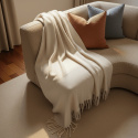 Karomuster \'Samantha\', 130 x 170 cm – Weiß
