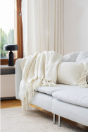 Karomuster \'Samantha\', 130 x 170 cm – Weiß