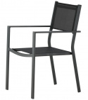 Esszimmerstuhl \'Charlotte\' - Schwarz
