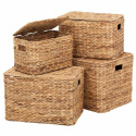 Korb \'Fishbone\' 2 Sets - Natur