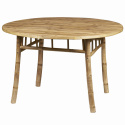 Runder Esstisch Bambus - Ø120